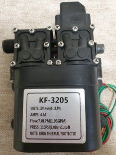 Насос електричний KF-3205 12 У підвищеній продуктивності для електрообприскувача 3205 фото