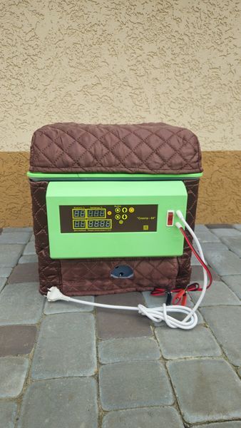 Инкубатор c автоматическим переворотом универсальный Спектр-84 220\12V ( резервное питание 12В ) 84 фото