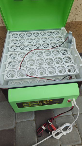Инкубатор c автоматическим переворотом универсальный Спектр-84 220\12V ( резервное питание 12В ) 84 фото