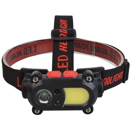 Ліхтар налобний BL-208-ХРЕ-COB, Waterproof 8886 фото