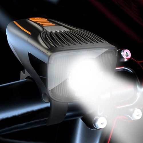 Велосипедний ліхтар BC23Pro-XPE ULTRA LIGHT, AUTOLIGHT SENSOR, індикація заряду, ipx6 Waterproof, анти розряд, 8063 фото