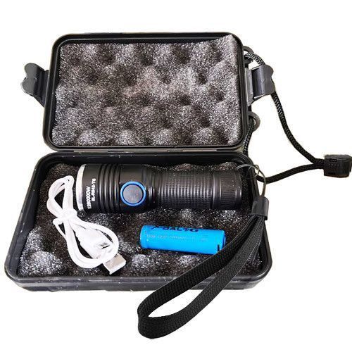 Фонарь Small Sun R482/R842-T6, 1х14500, zoom, ЗУ microUSB 5488 фото