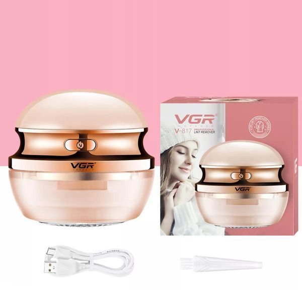 Акумуляторна машинка для видалення катишків VGR V-817 PINK 10622 фото