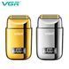 Електробритва VGR V-338 GOLD, шейвер, вологостійка, додаткова насадка, LED дисплей 11290 фото 3