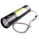 Фонарь BL-510/1501-XPE+COB аккумуляторный, LED, microUSB, Box 7438 фото 1