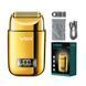 Електробритва VGR V-338 GOLD, шейвер, вологостійка, додаткова насадка, LED дисплей 11290 фото 7