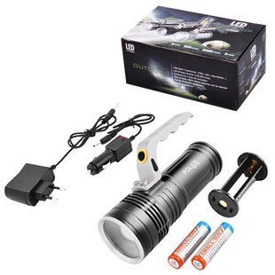 Ліхтар переносний Polise S911-XPE, ЗП 220V/12V, 2x18650, zoom 8413 фото