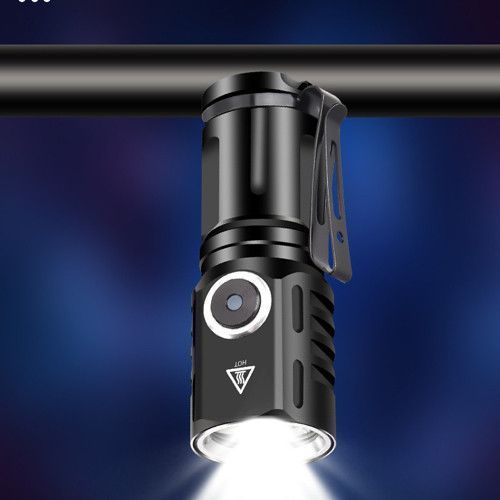 Ліхтар 536-3LED &ndash; компактний магнітний LED ліхтарик з акумулятором, Type-C зарядкою та індикацією заряду 10195 фото