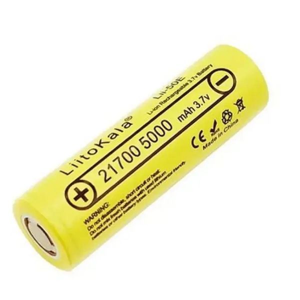 Аккумулятор 21700, LiitoKala Lii-50E, 5000mAh 9309 фото