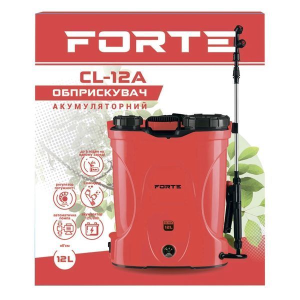 Опрыскиватель аккумуляторный Forte CL-12A 702020 фото