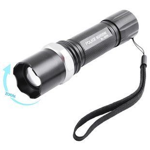 Ліхтар Police B026-LM, 3xAAA, zoom, ремінець на руку 4448 фото