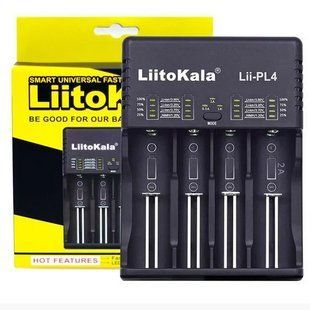 Зарядное устройство LiitoKala Lii-PL4, 4x10440/ 14500/ 16340/ 17335/ 17500/ 17670/ 18490/ 18650/ 22650 9177 фото