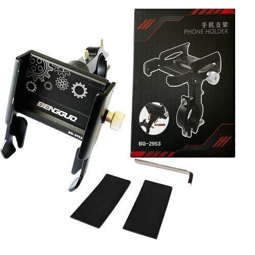 Велоподставка под телефон BG-2953, ALUMINUM 9346 фото