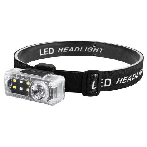 Ліхтар налобний YJ-A06-LED+6SMD(RGB), Motion Sensor, Li-Ion акумулятор, ЗУ Type-C, кліпса, магніт 10601 фото
