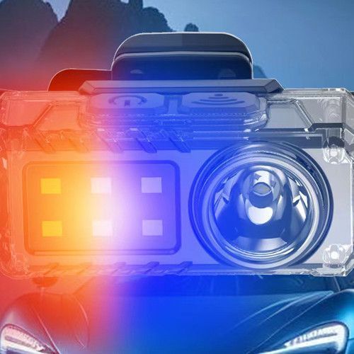 Ліхтар налобний YJ-A06-LED+6SMD(RGB), Motion Sensor, Li-Ion акумулятор, ЗУ Type-C, кліпса, магніт 10601 фото