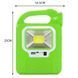 Фонарь кемпинг переносной 6399А-LED+COB, power bank, 2x18650, солнечная батарея, ЗУ microUSB 9155 фото 3
