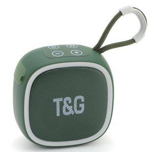 Bluetooth колонка TG659 с FM-радио и speakerphone, 15 Вт, Green 9975 фото