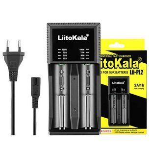 Зарядное устройство LiitoKala Lii-PL2, 2x10440/ 14500/ 16340/ 17335/ 17500/ 17670/ 18490/ 18650/ 22650 9178 фото
