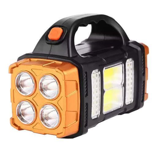 Ліхтар переносний HB-2678-25W+2COB, power bank, Li-Ion акум., сонячна батарея, ЗП microUSB 8982 фото