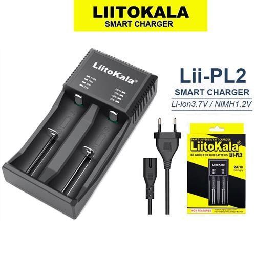 Зарядное устройство LiitoKala Lii-PL2, 2x10440/ 14500/ 16340/ 17335/ 17500/ 17670/ 18490/ 18650/ 22650 9178 фото