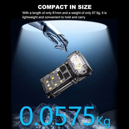 Ліхтар налобний X52-2LED+6SMD(RGB), Motion Sensor, індикація заряду, Li-Ion акумулятор, ЗУ Type-C 10605 фото