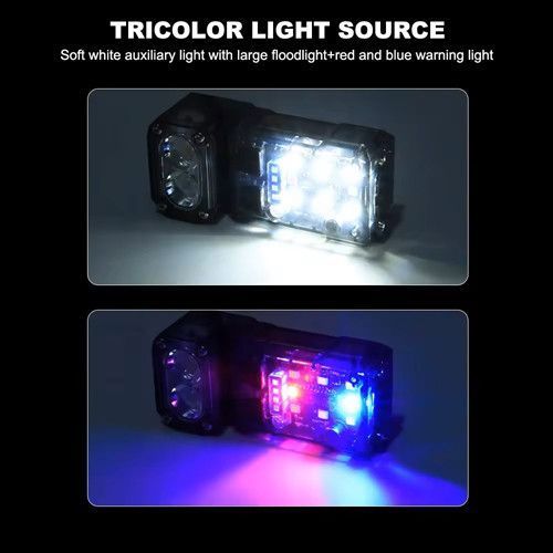 Ліхтар налобний X52-2LED+6SMD(RGB), Motion Sensor, індикація заряду, Li-Ion акумулятор, ЗУ Type-C 10605 фото