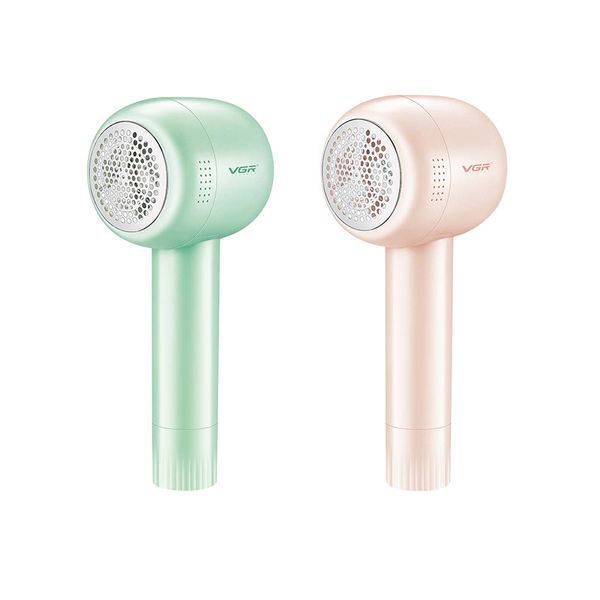 Акумуляторна машинка для видалення катишків VGR V-813 Pink &ndash; бездротова, USB зарядка, портативна 9867 фото