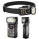 Ліхтар налобний X52-2LED+6SMD(RGB), Motion Sensor, індикація заряду, Li-Ion акумулятор, ЗУ Type-C 10605 фото 1