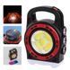 Фонарь кемпинг переносной 6678С-3LED+5COB, power bank, Li-Ion акб, Waterproof, солнечная батарея, ЗУ microU 9142 фото 2