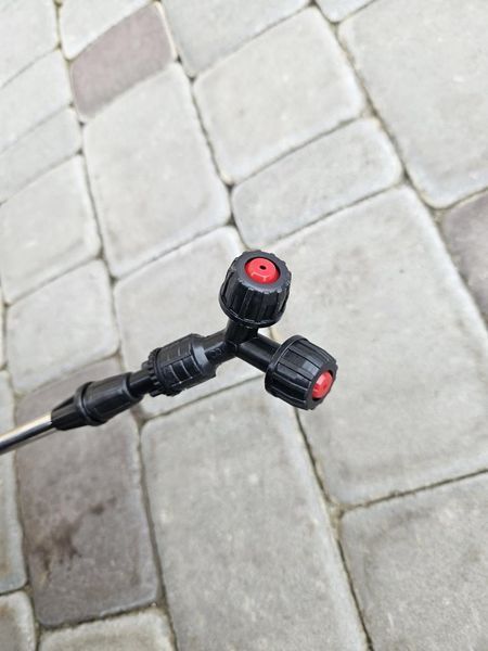 Вудка штанга посилена для обприскувачів нержавіюча сталь 2,6м ( кран ручка ) 0032 фото
