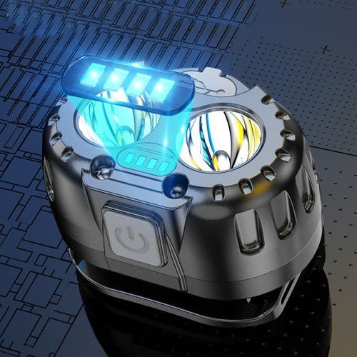 Фонарь налобный 666-2XPL, Motion Sensor, индикация заряда, Li-Ion аккумулятор, ЗУ Type-C 10230 фото