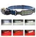 Фонарь налобный BL-W690-2-SMD (white+red), Motion Sensor, Li-Ion аккум., ЗУ Type-C 8984 фото 1