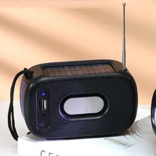 Bluetooth-колонка TG632, з функцією speakerphone, радіо, ліхтар, сонячна батарея 10044 фото