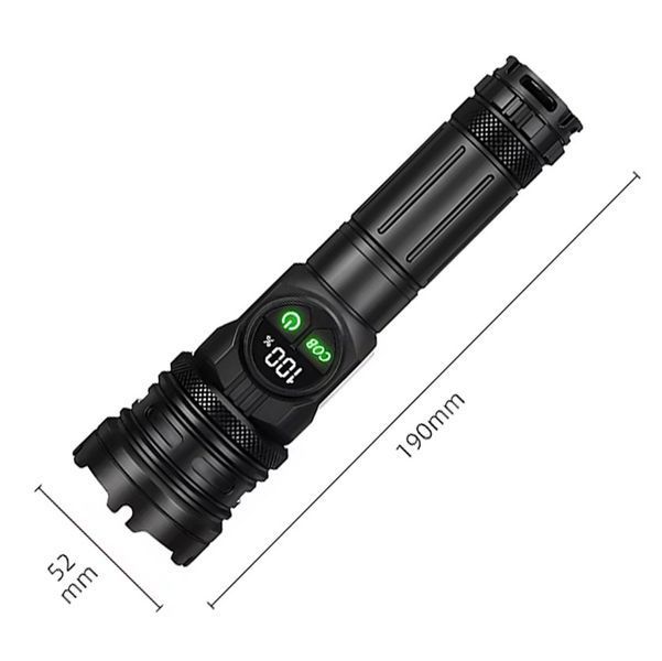 Багатофункціональний ліхтар CB-A280-TG з COB LED (білий+червоний), Li-Ion акумулятор, power bank, зарядка Type- 10877 фото