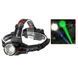 Ліхтар налобний PLD-T115-2PM10-TG(white+green), ЗУ Type-C, zoom 10119 фото 3