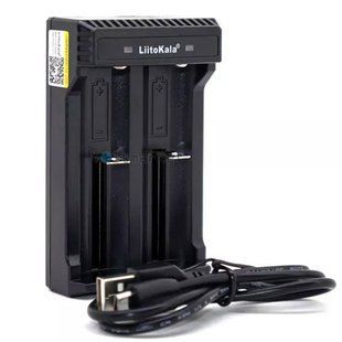 Зарядное устройство LiitoKala Lii-L2, 2x-10440/ 14500/ 16340/ 17355/ 17500/ 17670/18350/18490/18650/2265/5V 9173 фото