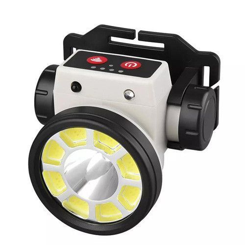 Фонарь налобный PLD-LY004-XTE+COB, Motion Sensor, Li-Ion аккумулятор, индикация заряда, магнит 10090 фото