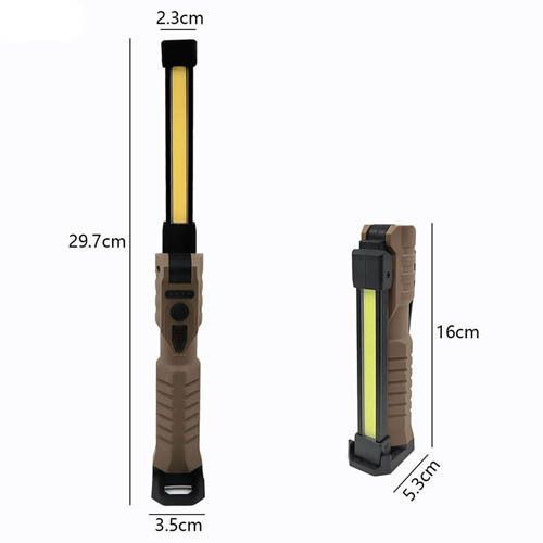 Фонарь кемпинг WL-08-XPE+COB (white+yellow+red), power bank, Li-Ion акб, поворот180&ordm;+180&ordm;, магнит, зажим 8989 фото