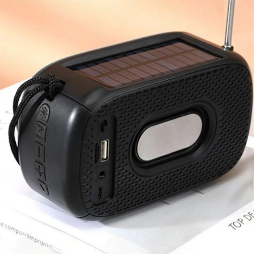 Bluetooth-колонка TG632, з функцією speakerphone, радіо, ліхтар, сонячна батарея 10043 фото