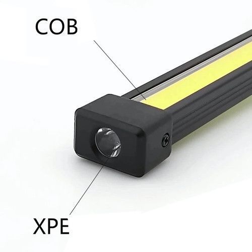 Фонарь кемпинг WL-08-XPE+COB (white+yellow+red), power bank, Li-Ion акб, поворот180&ordm;+180&ordm;, магнит, зажим 8989 фото