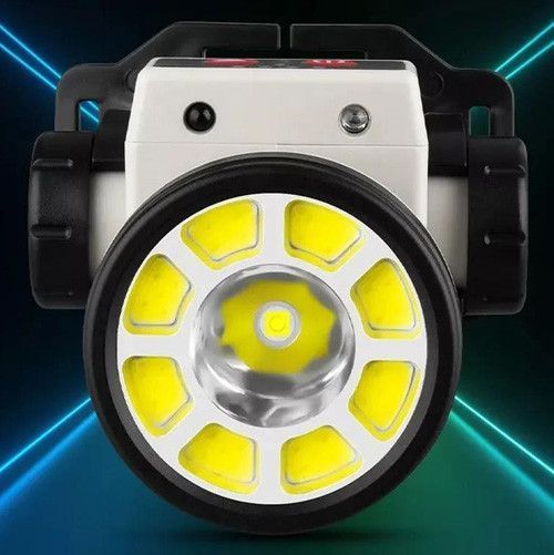 Фонарь налобный PLD-LY004-XTE+COB, Motion Sensor, Li-Ion аккумулятор, индикация заряда, магнит 10090 фото