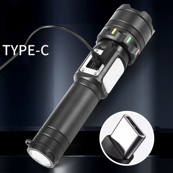 Ліхтар NIGHT VISION FLUORESCENCE CB-A282-TG+COB, акумуляторний, power bank, магніт, зум, USB Type-C 10876 фото
