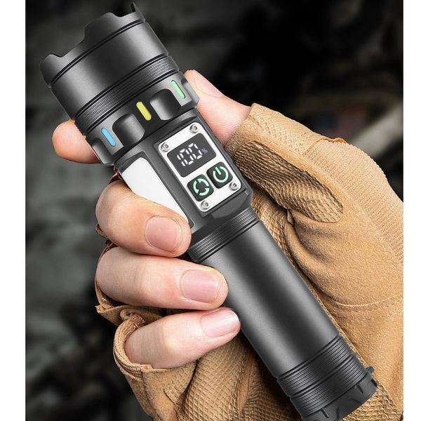 Ліхтар NIGHT VISION FLUORESCENCE CB-A282-TG+COB, акумуляторний, power bank, магніт, зум, USB Type-C 10876 фото