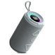 Bluetooth колонка TG656 з RGB підсвічуванням, FM-радіо та speakerphone, 15 Вт, Grey 9969 фото 6