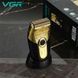 Електробритва VGR V-383 шейвер для сухого та вологого гоління, Waterproof, LED Display, зарядна станція 9865 фото 2