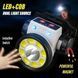 Фонарь налобный PLD-LY004-XTE+COB, Motion Sensor, Li-Ion аккумулятор, индикация заряда, магнит 10090 фото 9
