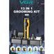 Универсальный набор для стрижки 13 в 1 VGR V-173 YELLOW с LED-дисплеем и насадками для волос, бороды и тела 11156 фото 7