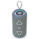 Bluetooth колонка TG656 з RGB підсвічуванням, FM-радіо та speakerphone, 15 Вт, Grey 9969 фото 1