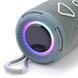 Bluetooth колонка TG656 з RGB підсвічуванням, FM-радіо та speakerphone, 15 Вт, Grey 9969 фото 5