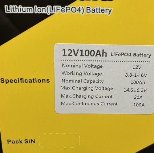 Аккумулятор LiFePO4, LiitoKala, 12V 100Ah, BMS smart плата 9311 фото